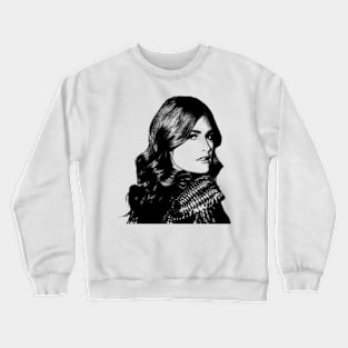 Courtney La Plante // pencil sketch Crewneck Sweatshirt